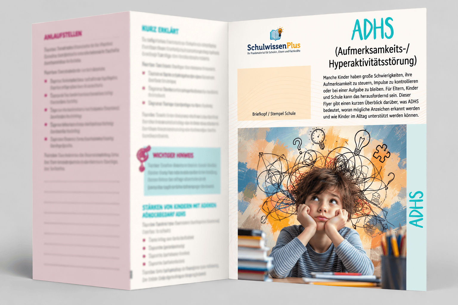 ADHS (Aufmerksamkeits-/Hyperaktivitätsstörung)