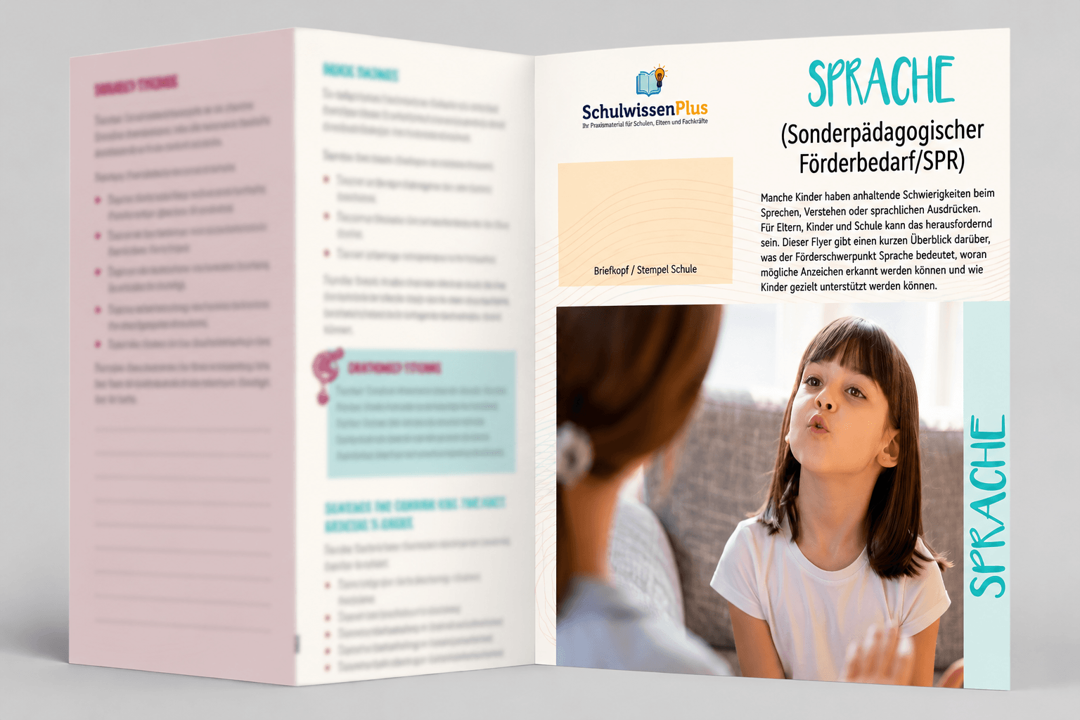 Sprache (Sonderpädagogischer Förderbedarf/SPR)