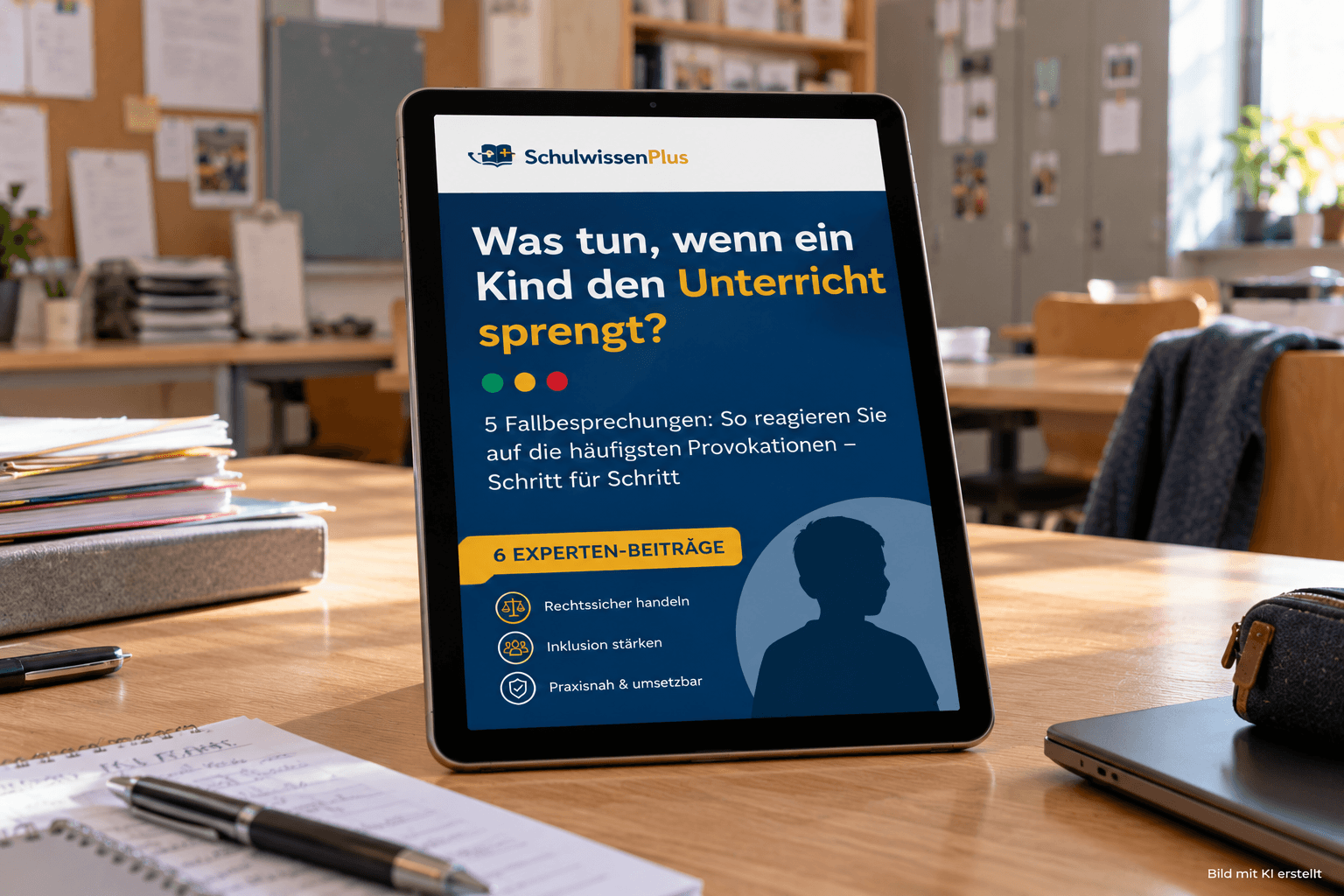 Was tun, wenn ein Kind den Unterricht sprengt?